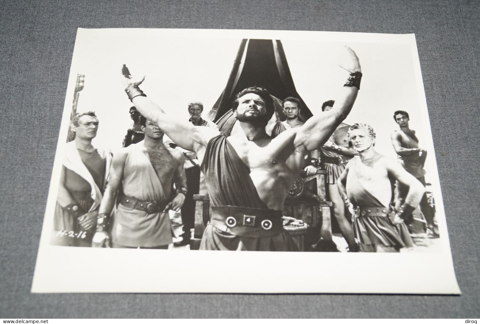 RARE,Steve Reeves, Grande Photo Originale Pour Le Cinéma,25,5 Cm. Sur 20,5 Cm. - Foto