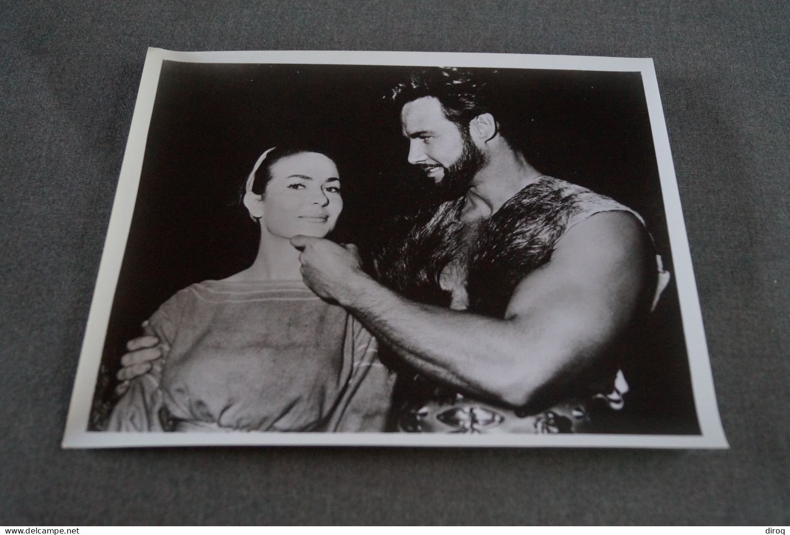 RARE,Steve Reeves, Grande Photo Originale Pour Le Cinéma,25,5 Cm. Sur 20,5 Cm. - Photographs