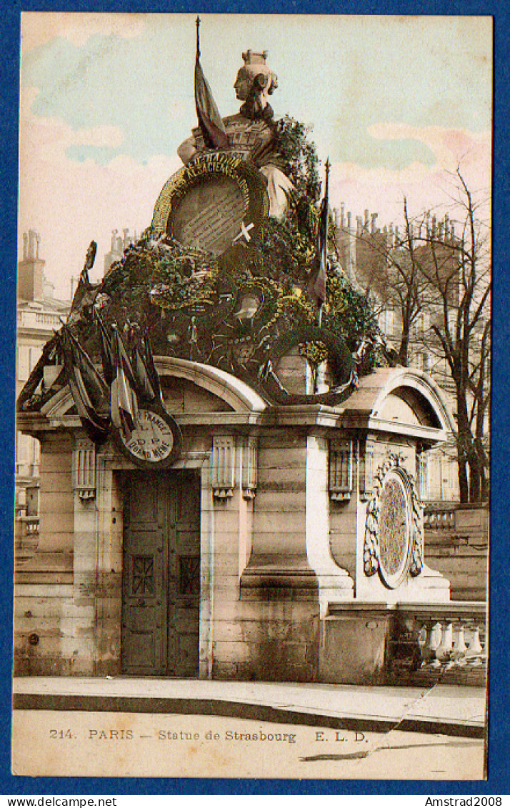 PARIS - STATUE DE STRASBOURG - FRANCE - Statues