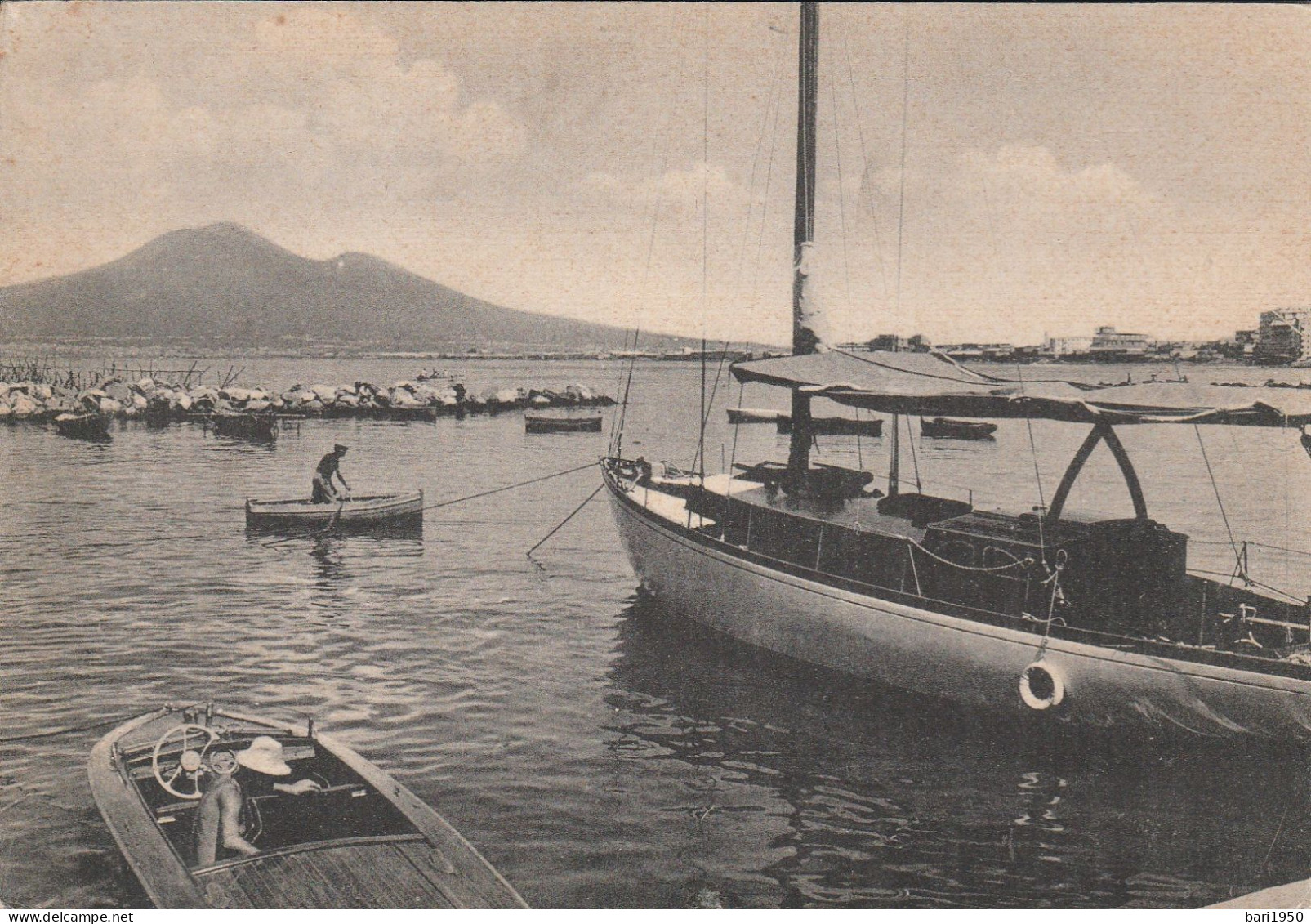 CASTELLAMMARE DI STABIA - Il Vesuvio Visto Dal Golfo - Castellammare Di Stabia