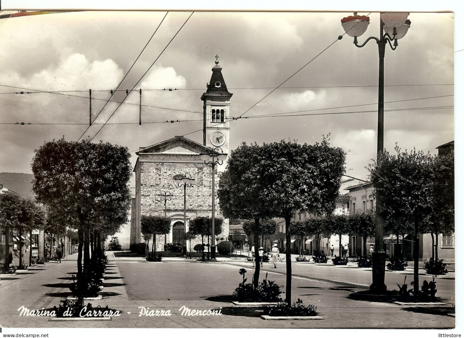 Toscana Carrara MARINA DI CARRARA Piazza Menconi FG V 1958 - Carrara