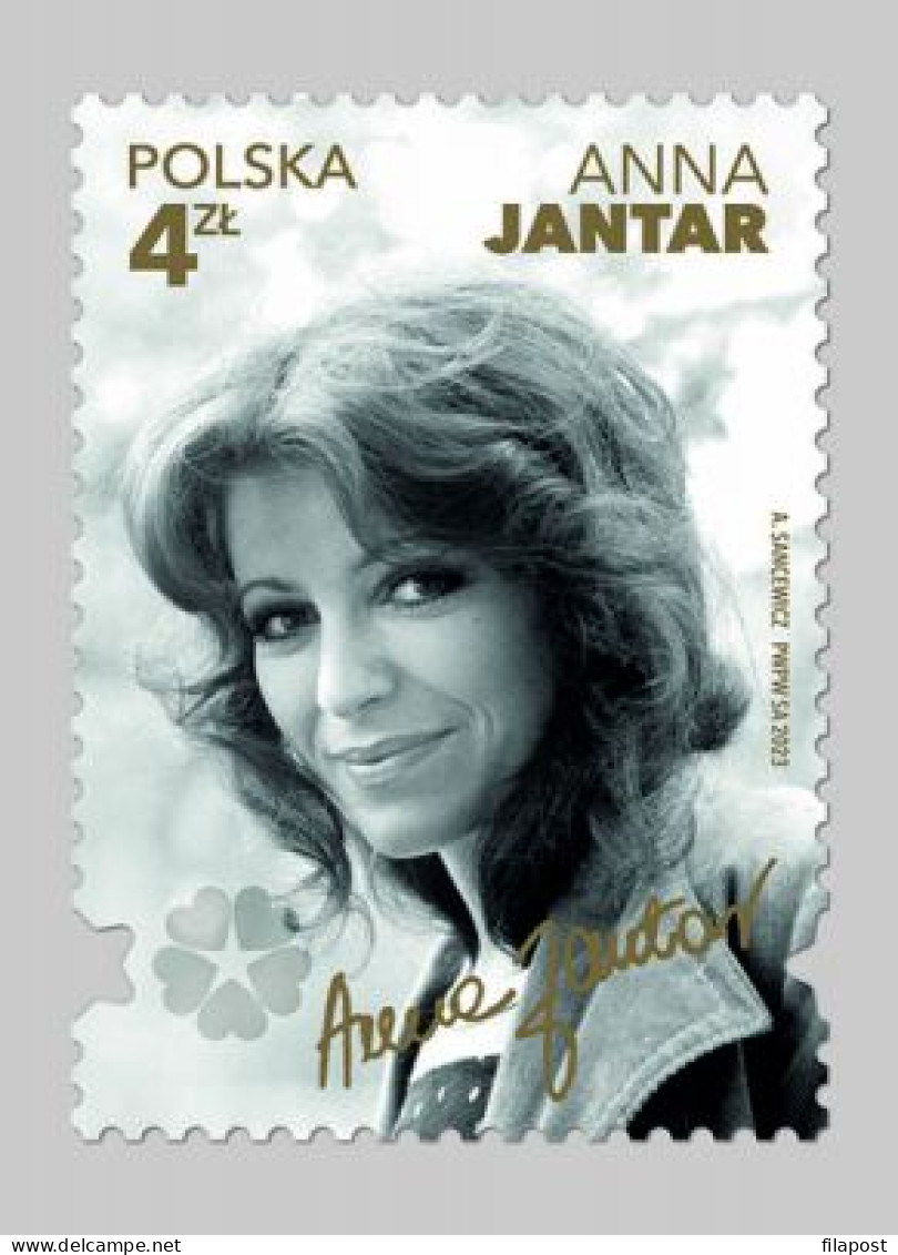 Poland 2023 / Stars Of Polish Music - Anna Jantar, Artist, Musician MNH** New!!! - Chanteurs