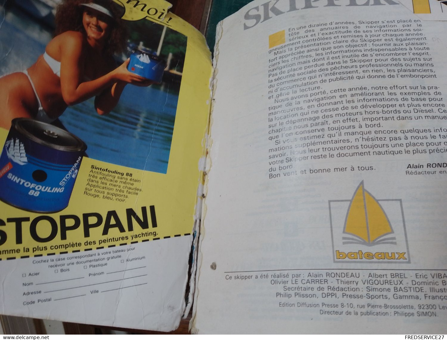 118 //  BATEAUX SKIPPER 91 / 1991 / LE MANUEL DU PLAISANCIER - Barche