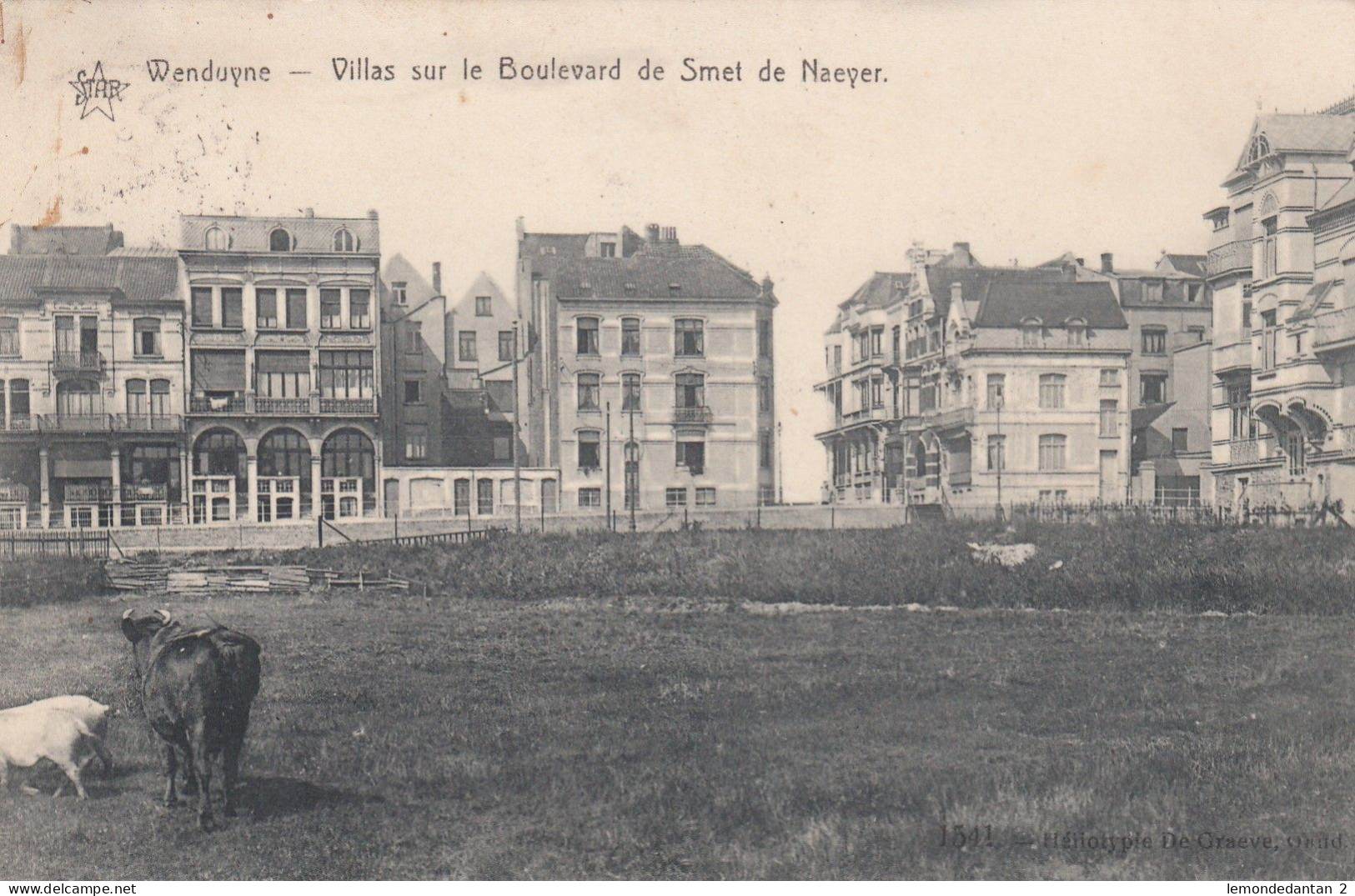 Wenduyne - Villas Sur Le Boulevard De Smet De Naeyer - Wenduine