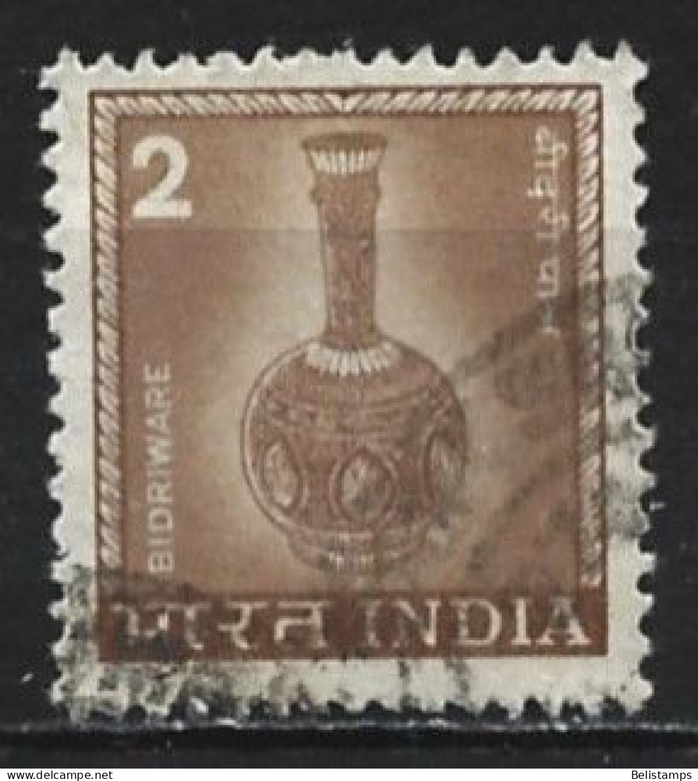 India 1967. Scott #405 (U) Vase (bidri Ware) - Usados