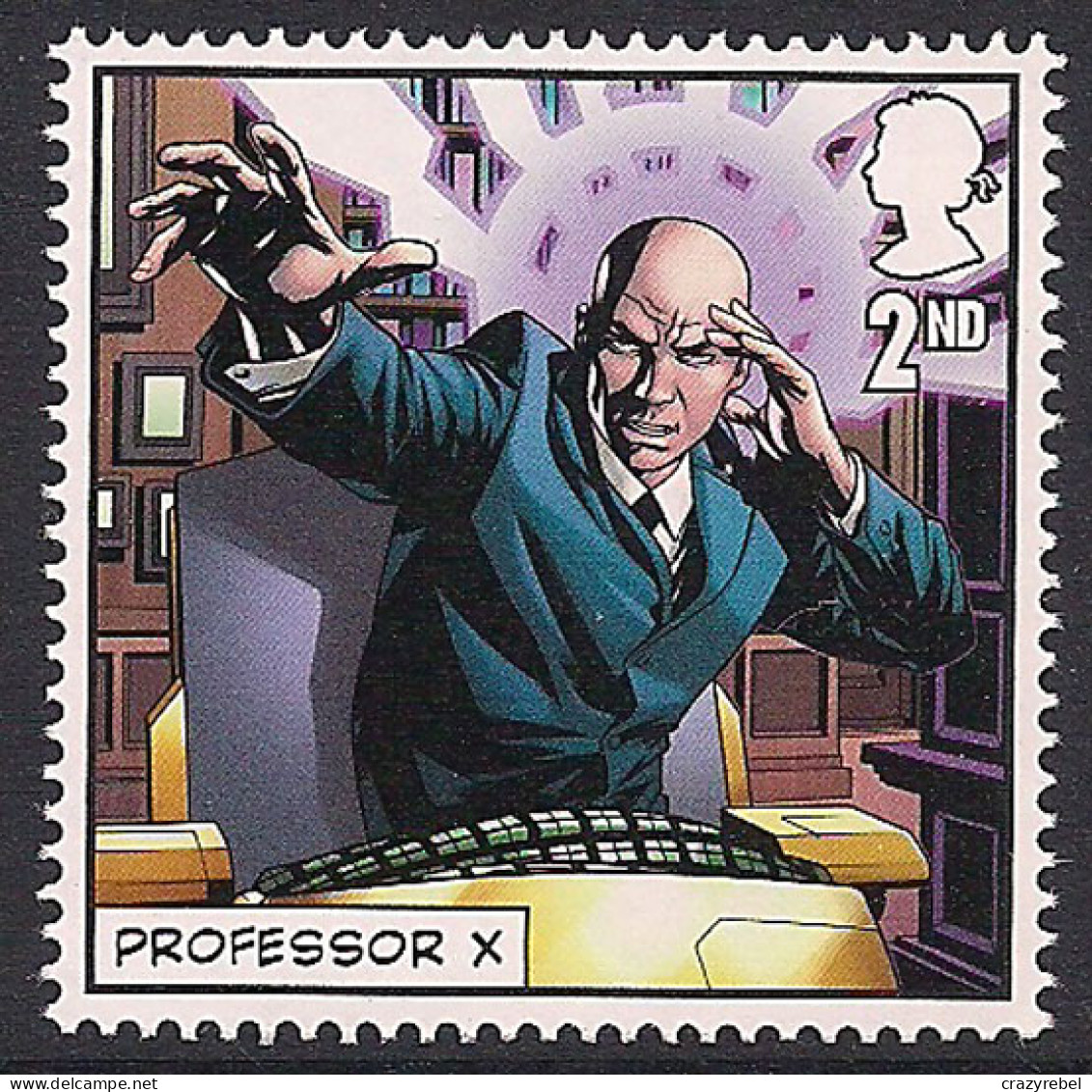 GB 2023 QE2 2nd X-Men Super Heroes Professor X Umm SG 4765 ( J765 ) - Unused Stamps