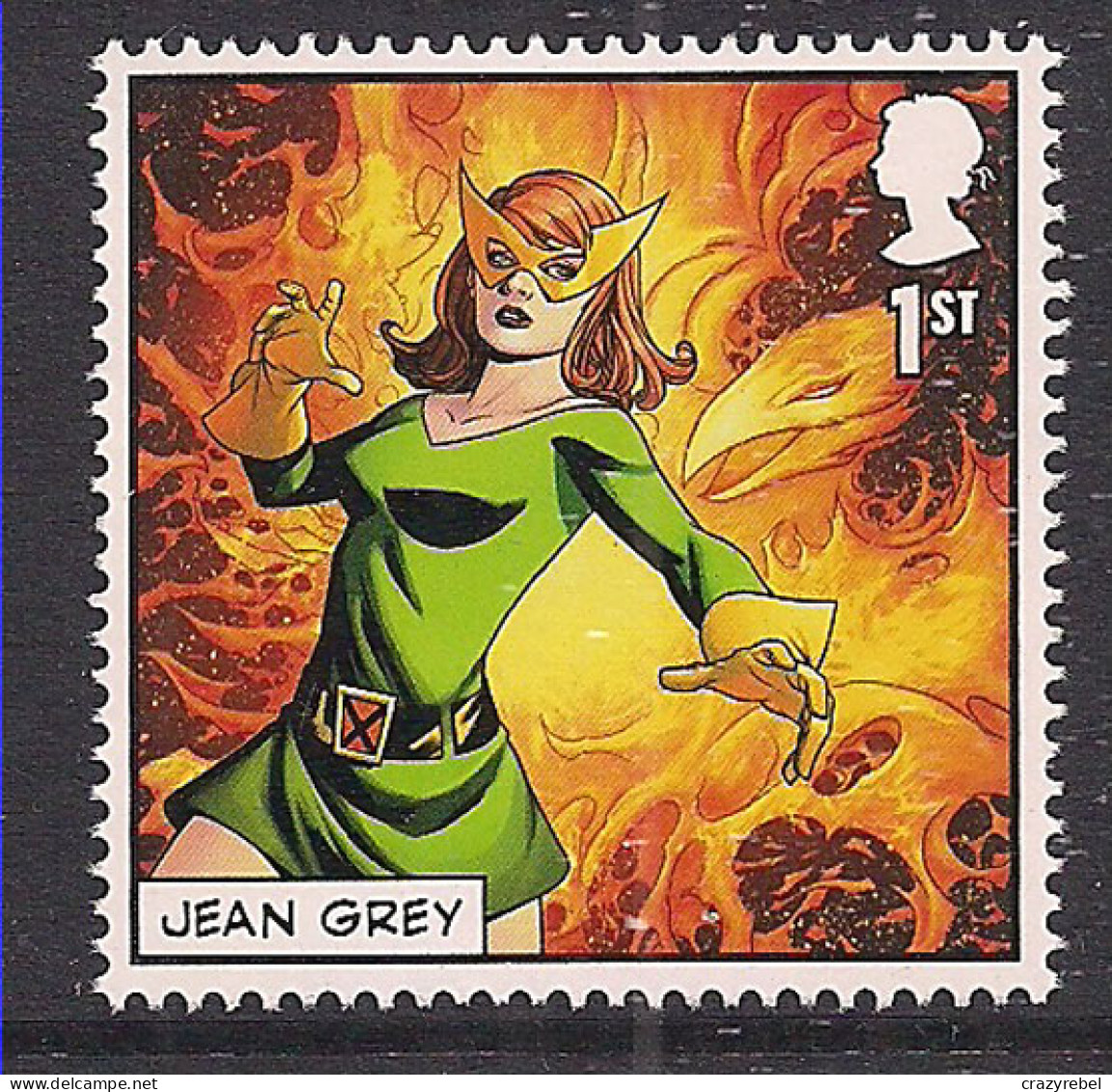 GB 2023 QE2 1st X-Men Super Heroes Jean Grey Umm SG 4772 ( H1375 ) - Ongebruikt