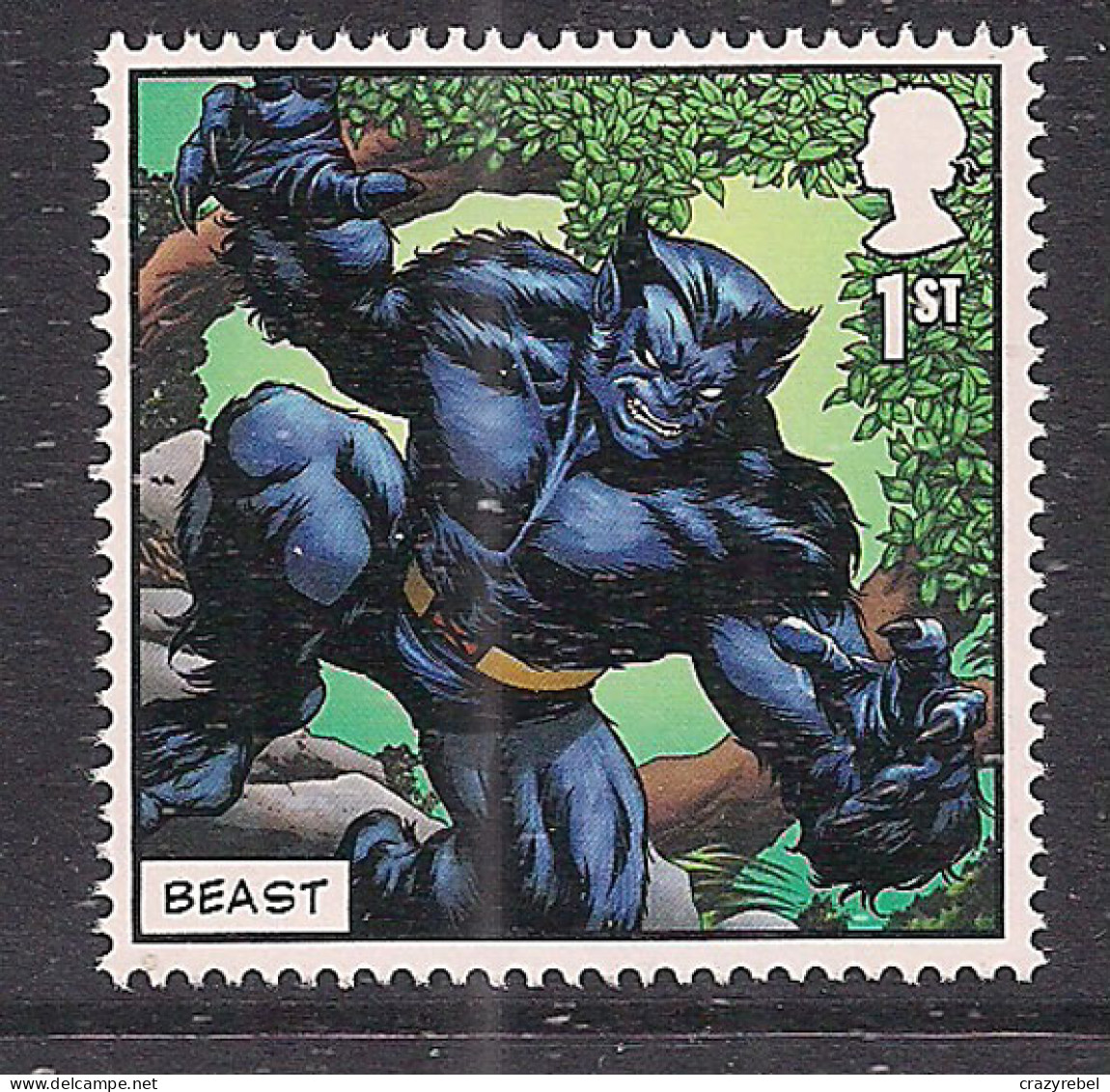 GB 2023 QE2 1st X-Men Super Heroes Beast Umm SG 4775 ( J493 ) - Unused Stamps