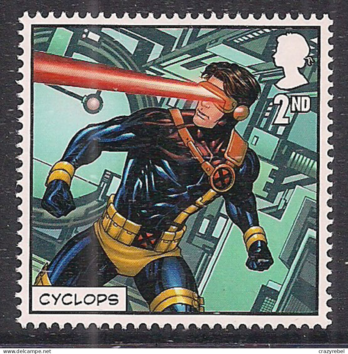 GB 2023 QE2 2nd X-Men Super Heroes Cyclops Umm SG 4770 ( K1083 ) - Ungebraucht