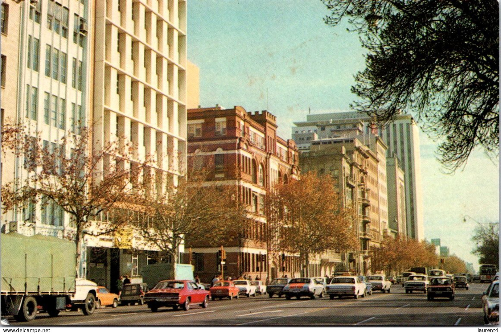 (3 R 36) Australia - SA - North Terrace In Adelaide (posted With Bird Stamp) 1960's ? - Adelaide