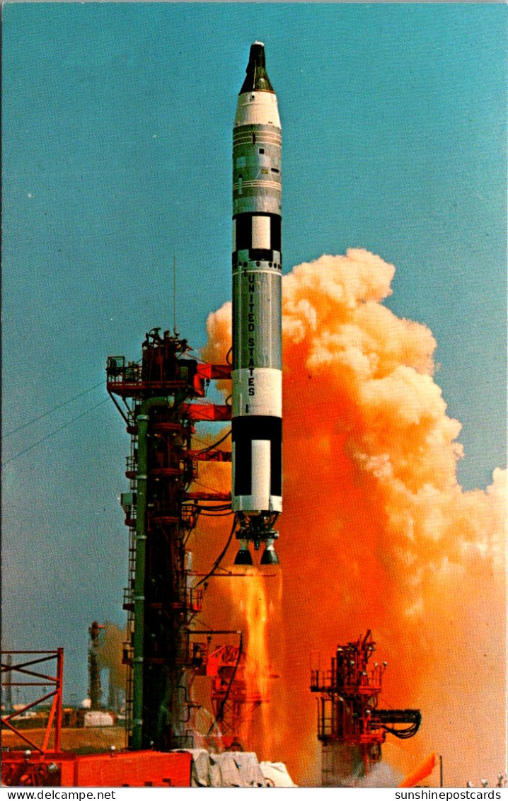 NASA Gemini-Titan 4 Launch At Cape Kennedy - Espace