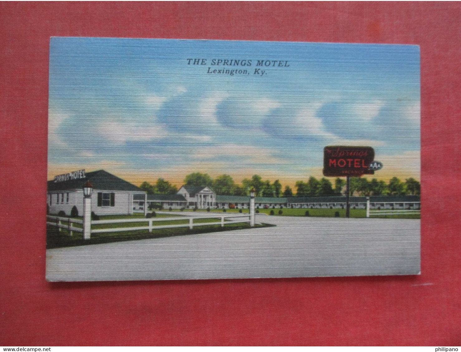 The Springs Motel.   Lexington  Kentucky > Lexington Ref 6102 - Lexington