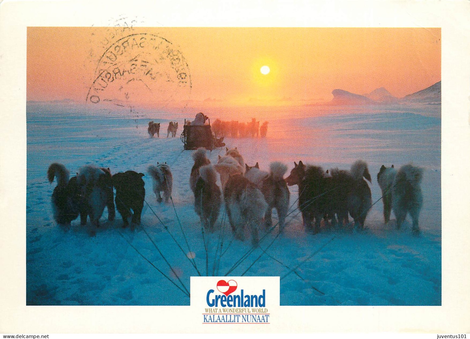 CPSM Groëland-Greenland-Kalaallit Nunaat-Beau Timbre     L2267 - Groenland