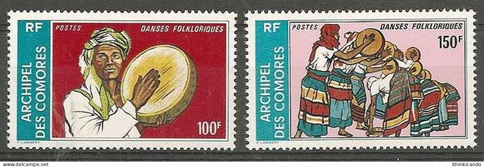 Comoros 1975 Mi 192-193 MNH - Comores (1975-...)