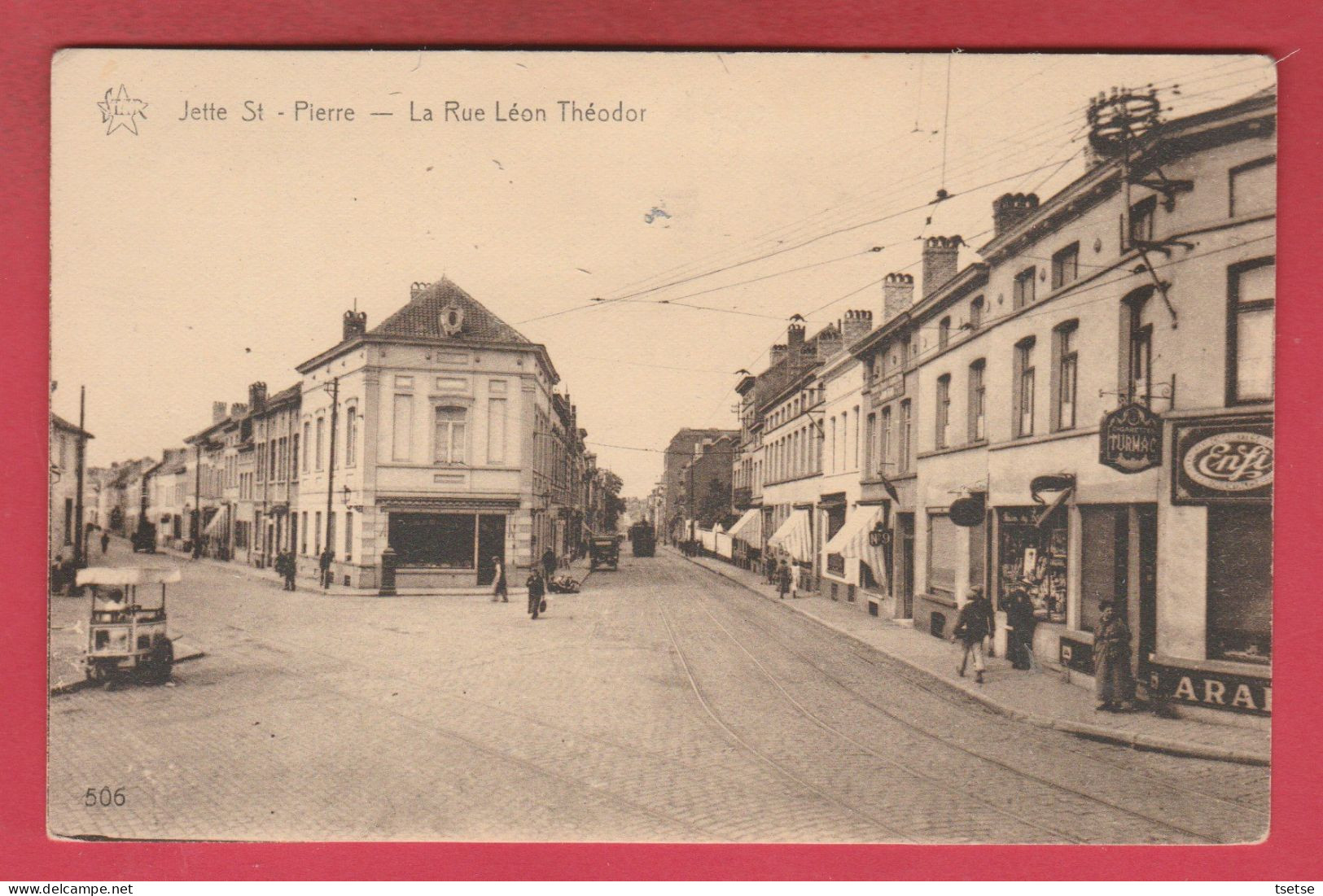 Jette St. Pierre - La Rue Léon Théodor ( Voir Verso ) - Jette