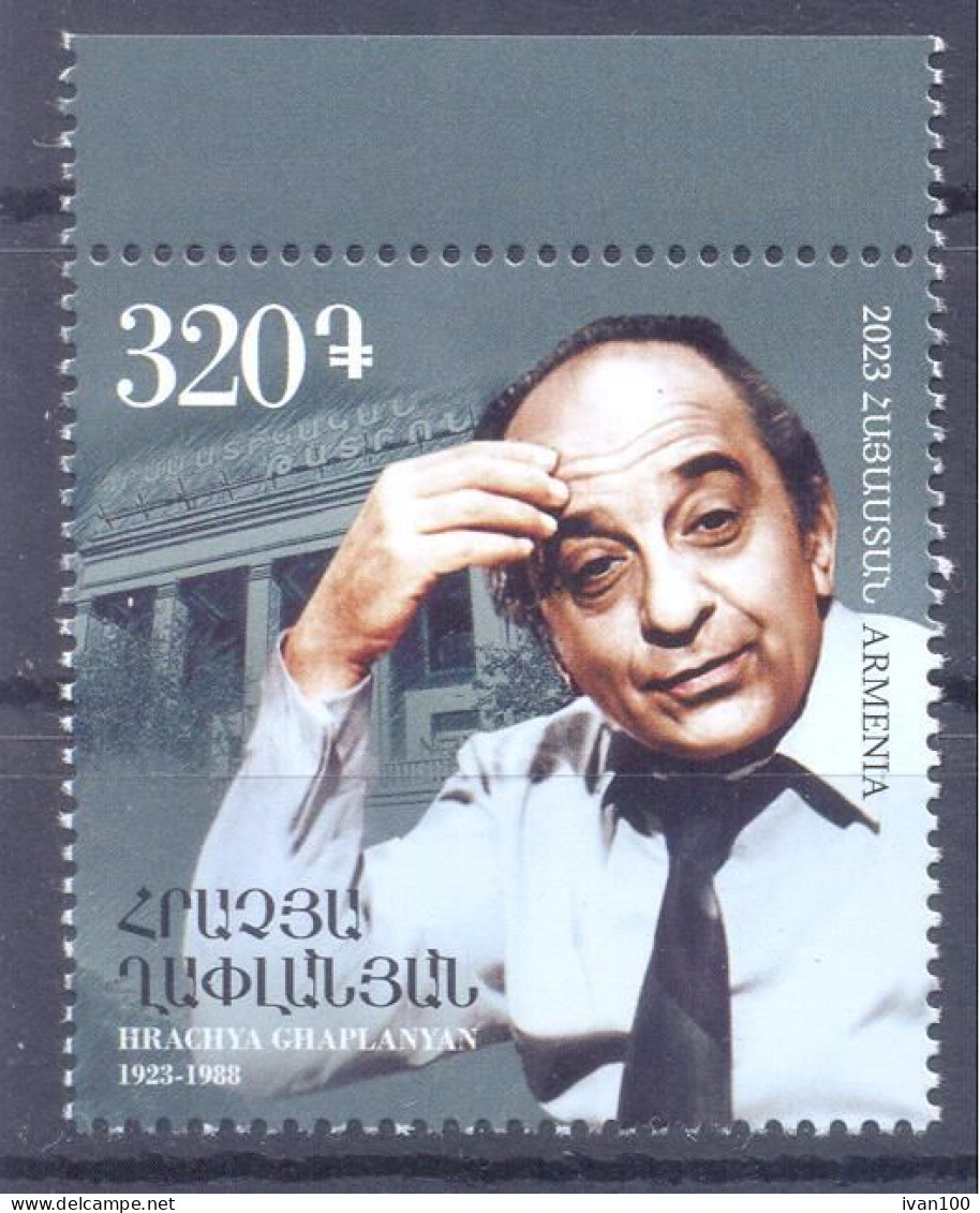 2023. Armenia,  Birth Centenary Of Hr. Chaplanyan, Actor, 1v,  Mint/** - Armenia