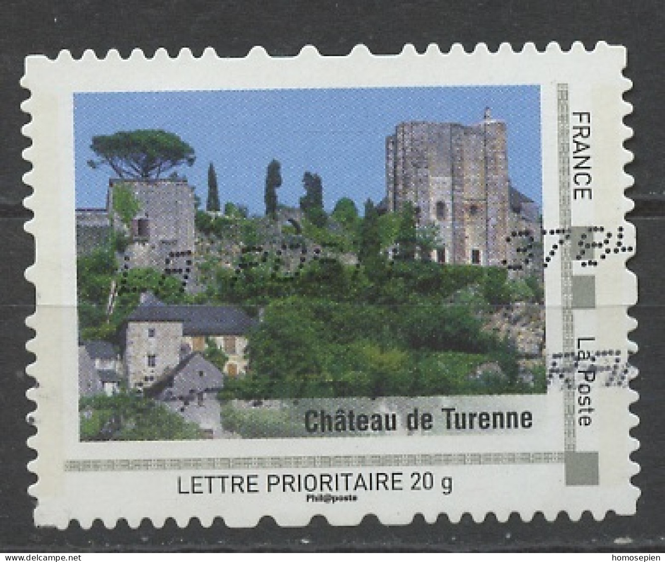 France - Frankreich Timbre Personnalisé 2008 Y&T N°IDT07-036 - Michel N°BS(?) (o) - Champignon, Cèpe - Oblitérés