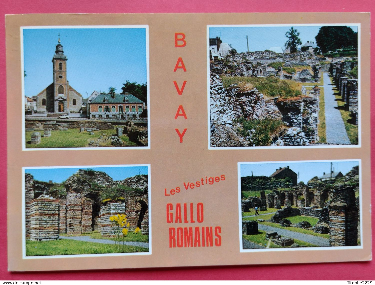 59 - BAVAY - Multivues: Les Vestiges Gallo-romains - Bavay