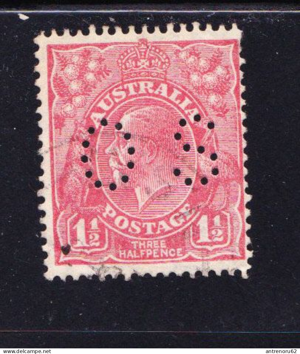 STAMPS-AUSTRALIA-1926-OS-SEE-SCAN - Oficiales