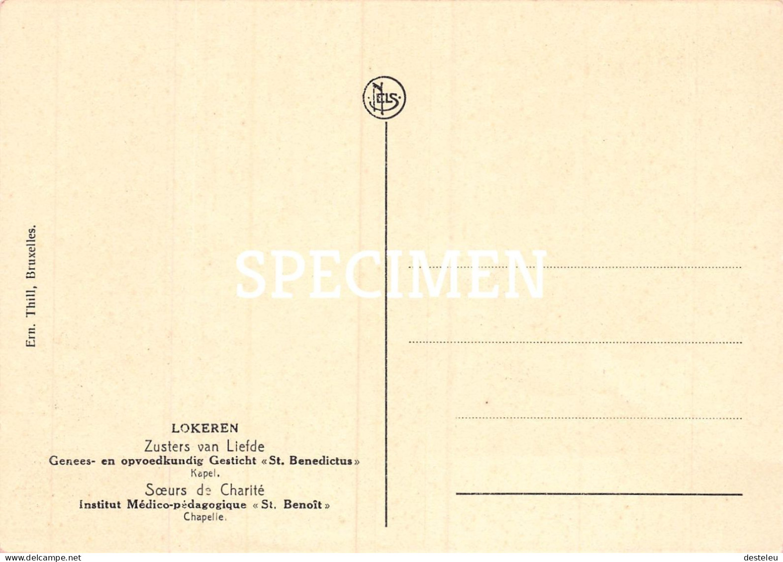 Zusters Van Liefde - Kapel - St. Benedictus - Lokeren - Lokeren