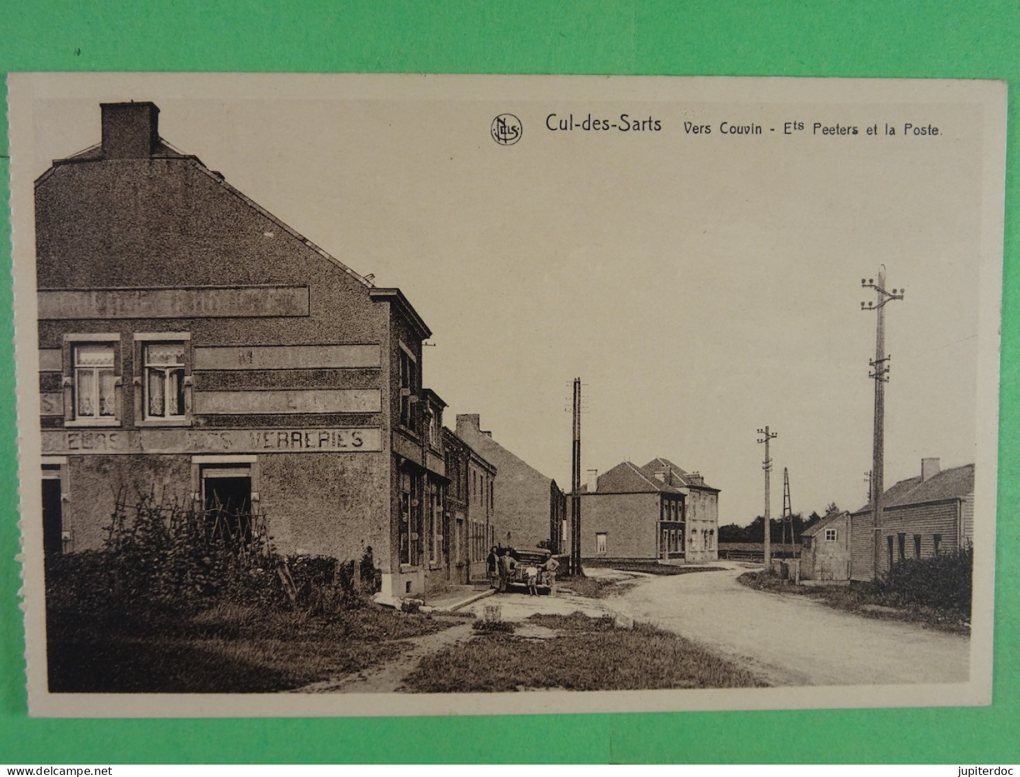 Cul-des-Sarts Vers Couvin Ets Peeters Et La Poste - Cul-des-Sarts