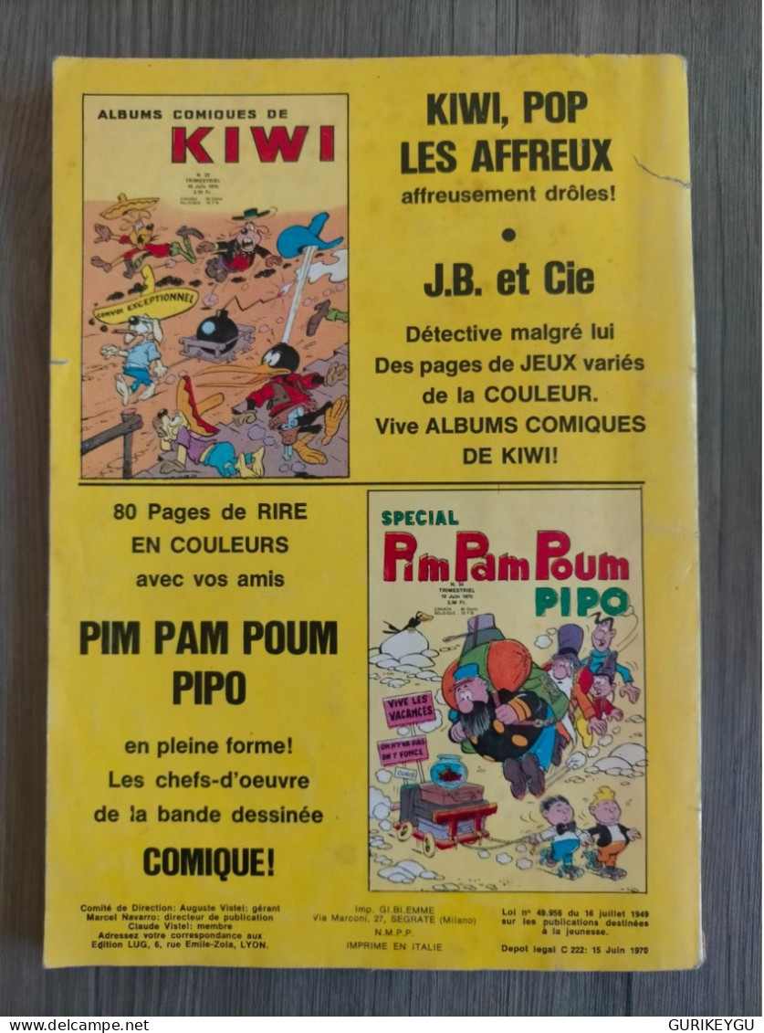PIM PAM POUM PIPO N° 103  LUG   15/06/1970 - Tintin