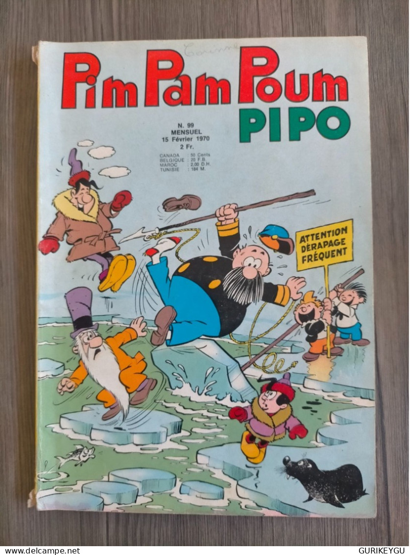 PIM PAM POUM PIPO N° 99  LUG   15/02/1970 - Tintin