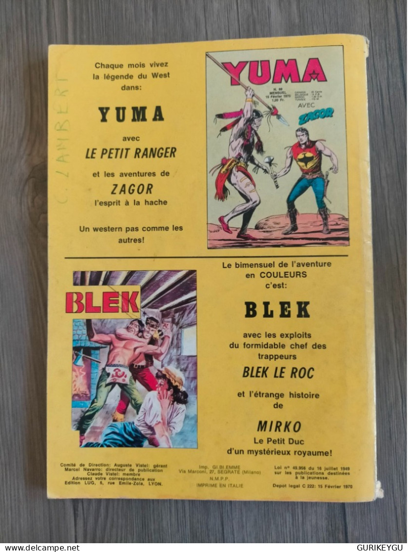 PIM PAM POUM PIPO N° 99  LUG   15/02/1970 - Tintin