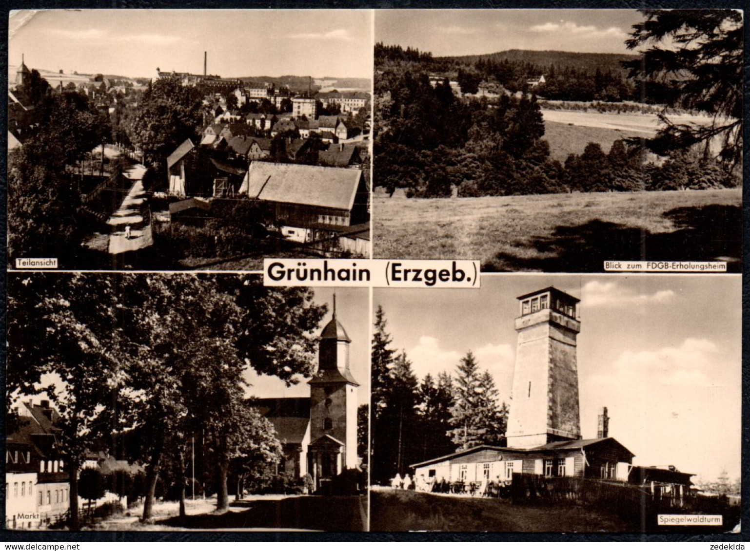 F2555 - Grünhain - Verlag Erhard Neubert - Gruenhain
