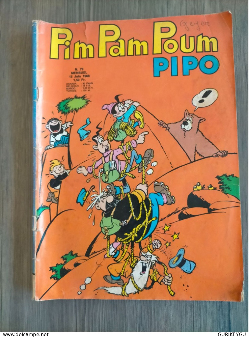 PIM PAM POUM PIPO N° 79  LUG   15/02/1970 - Tintin