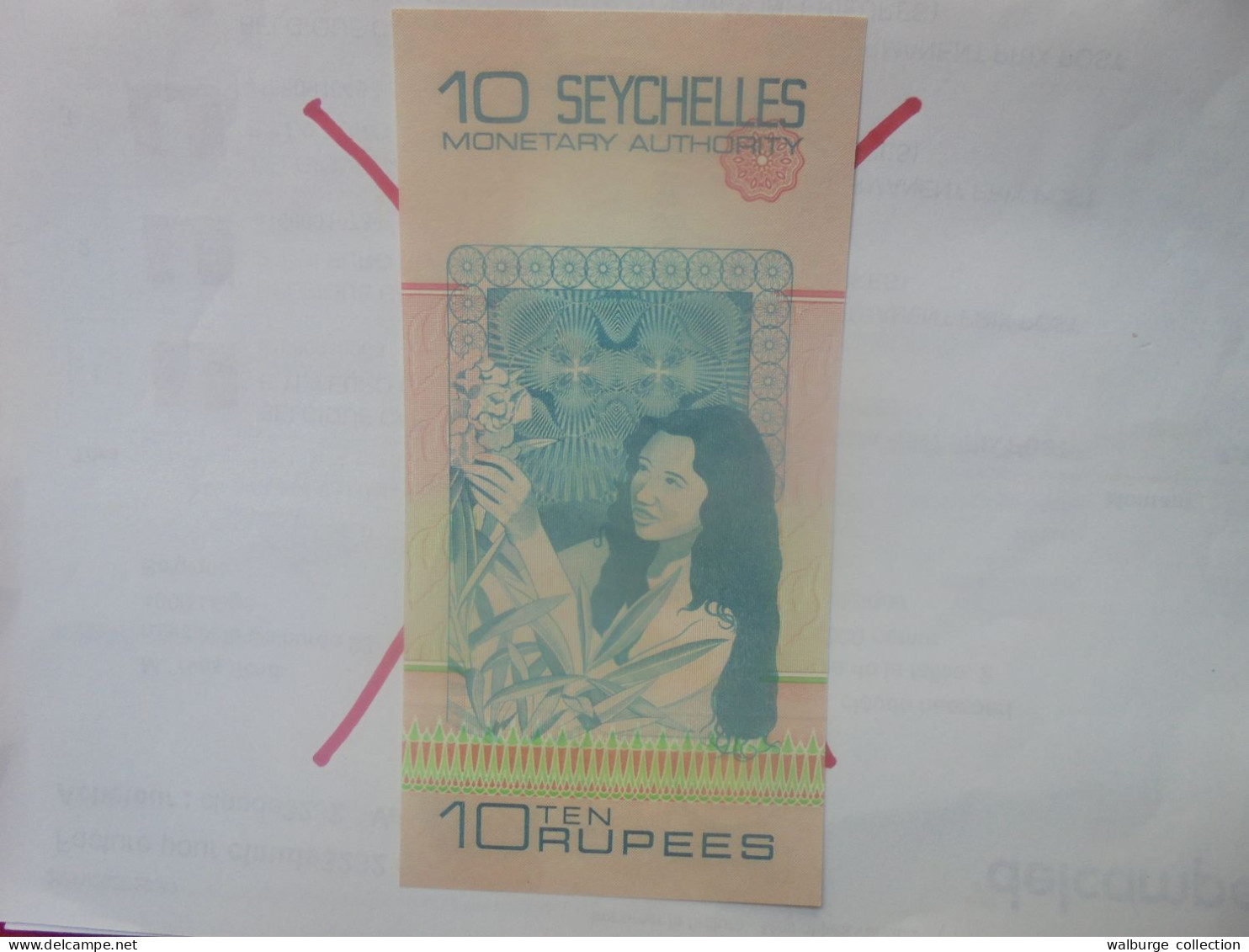 SEYCHELLES 10 Rupees 1979 Neuf (B.29) - Seychelles