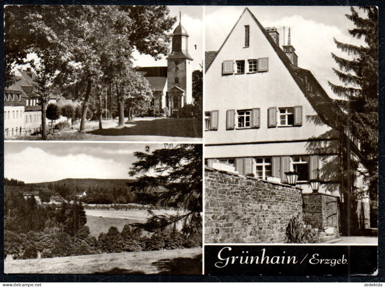 G3832 - Grünhain - FDGB Genesungsheim - Verlag Bild Und Heimat Reichenbach - Gruenhain