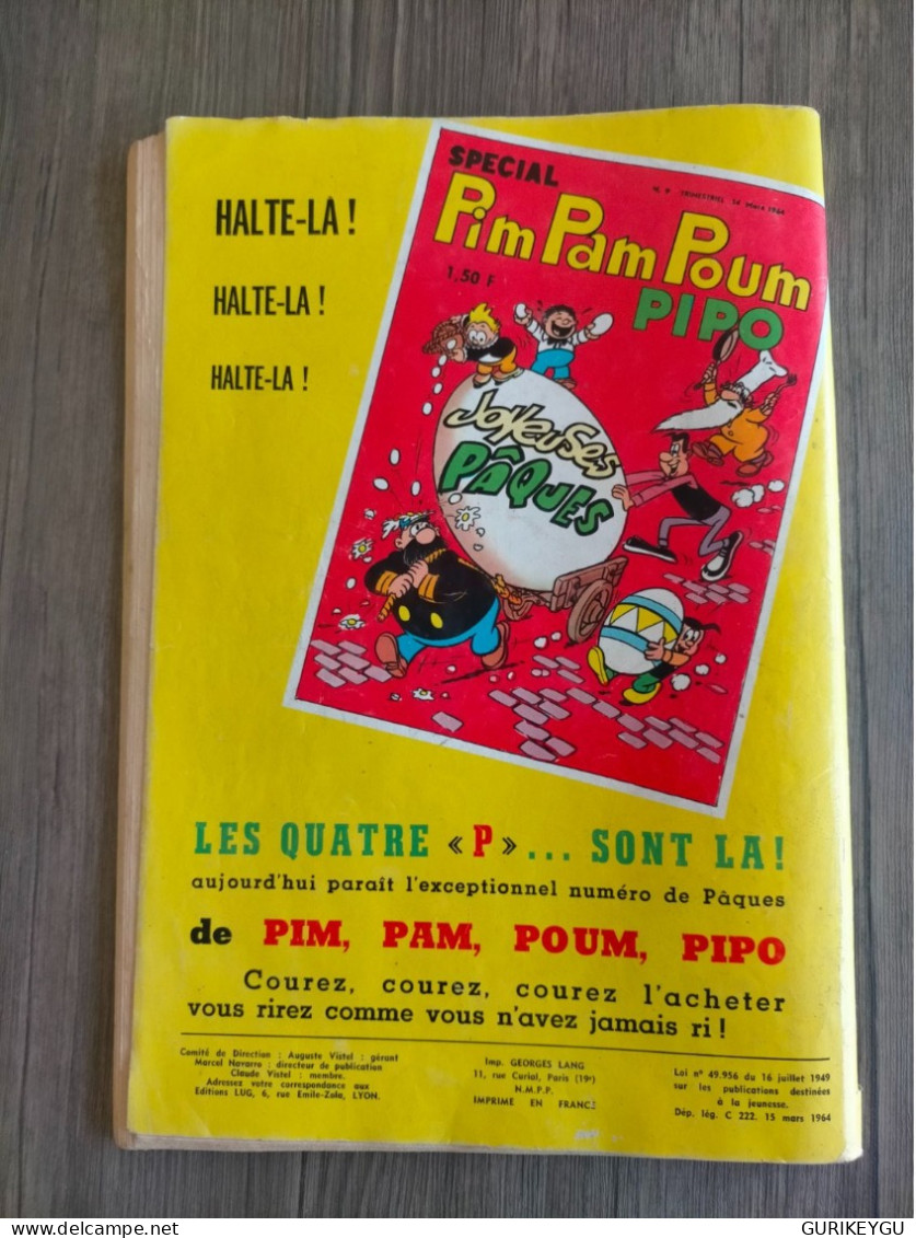 PIM PAM POUM PIPO N° 28  LUG   15/03/1964 - Tintin