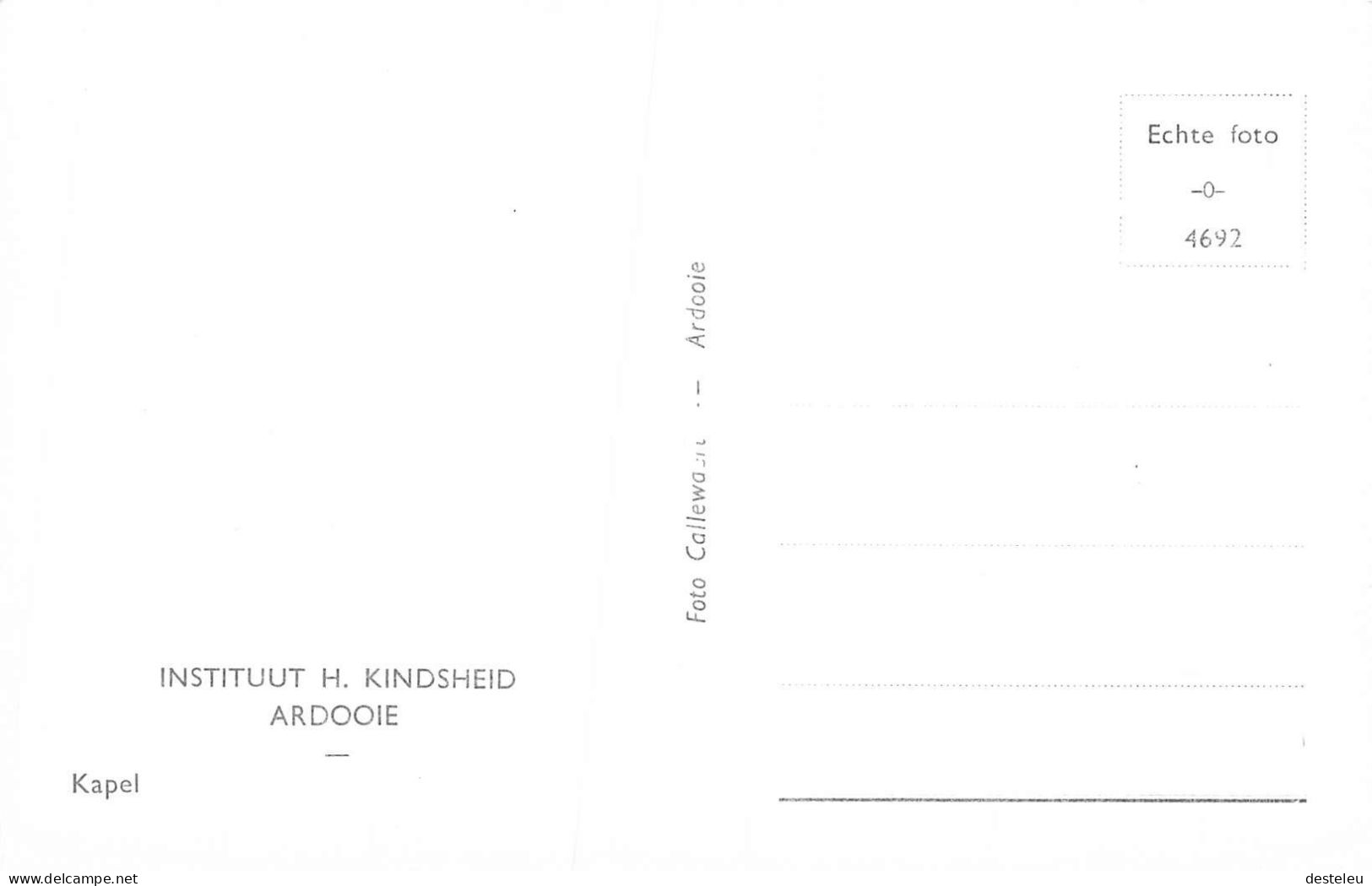 Instituut H. Kindsheid - Kapel - Ardooie - Ardooie