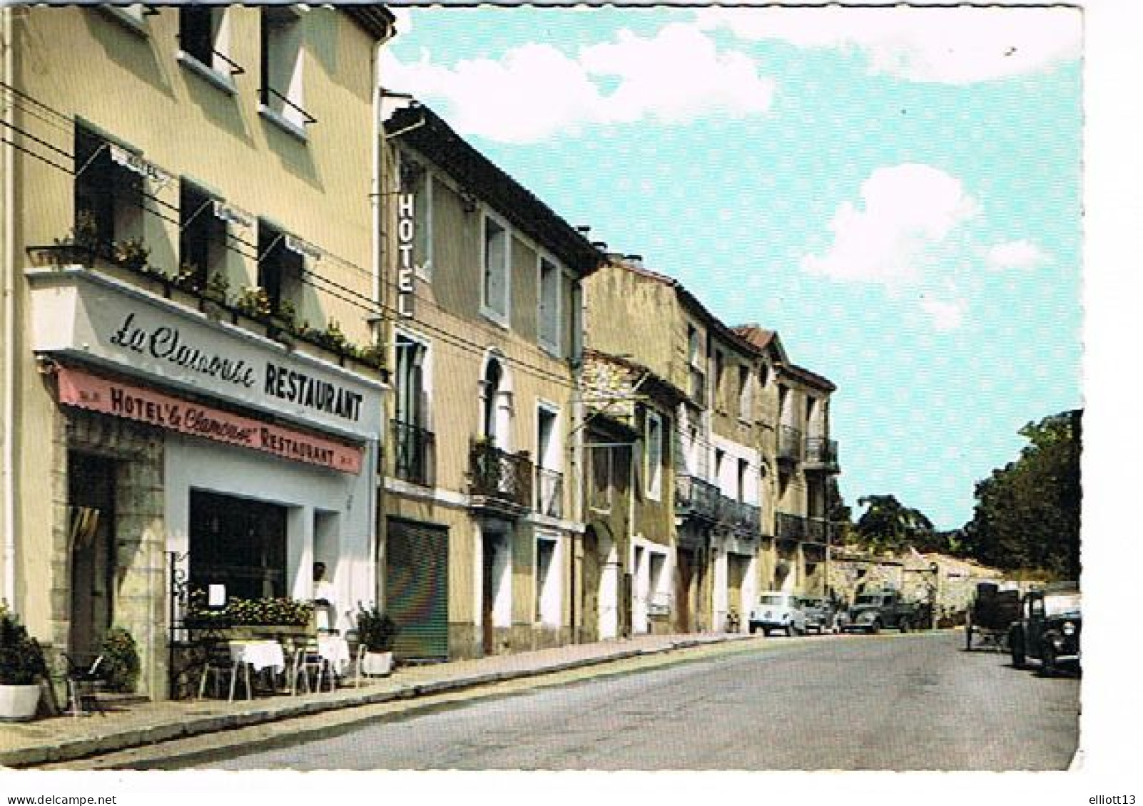 ANIANE - Hérault - 34- Boulevard St-Jean - Restaurant La Choucroute - Autos - Circulée En 1973 -CPSM - Aniane