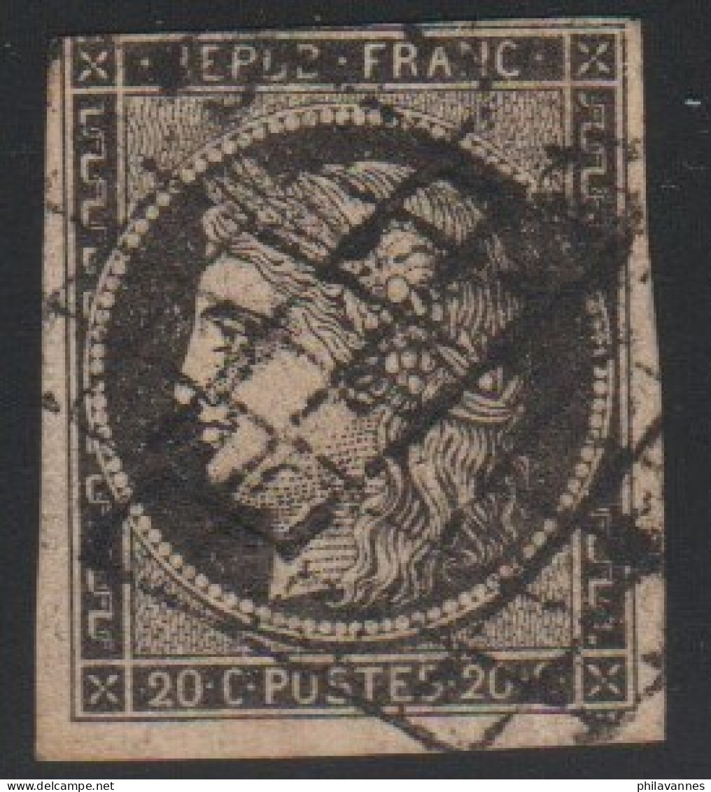 France, Cérès N° 3, Cote 65€ ( CLA0623/002) - 1849-1850 Ceres