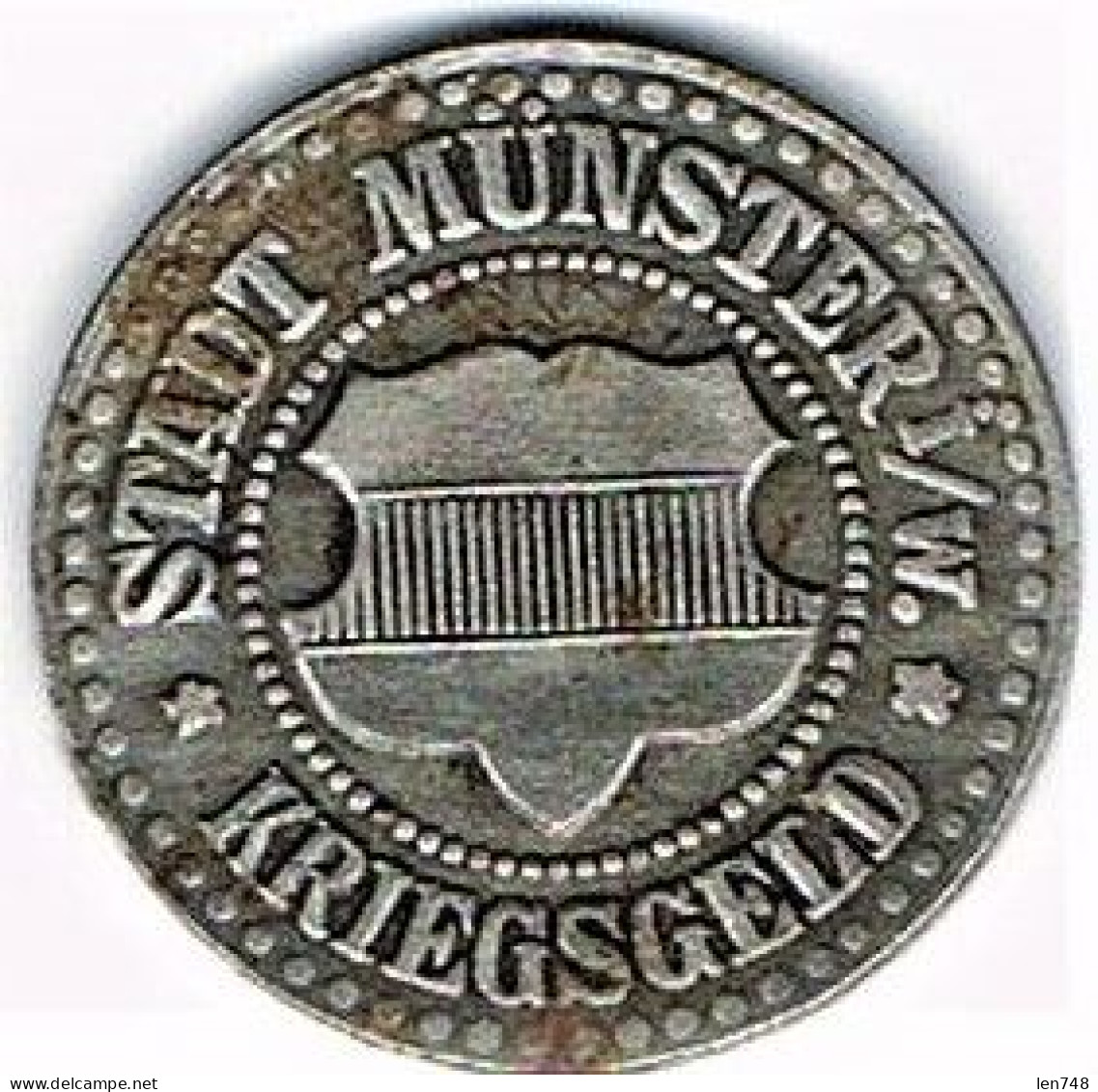 Nécessité Allemagne : 25 Pfennig 1918 Münster I. Westf - Monétaires/De Nécessité