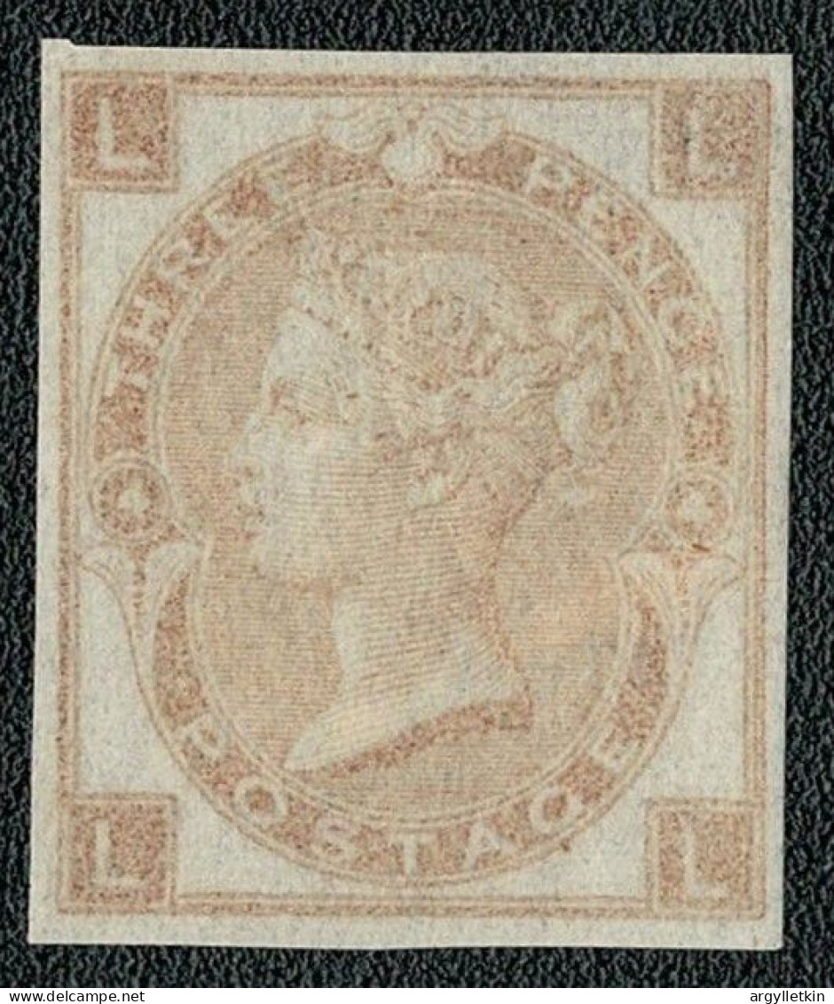 GREAT BRITAIN 1867 3D PLATE PROOF VERY SCARCE - Unused Stamps