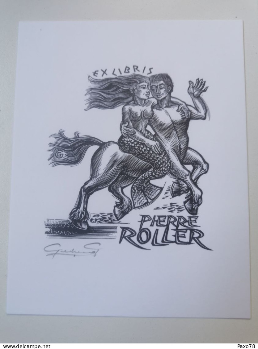 Luxembourg Ex-libris, P. Roller - Ex-Libris