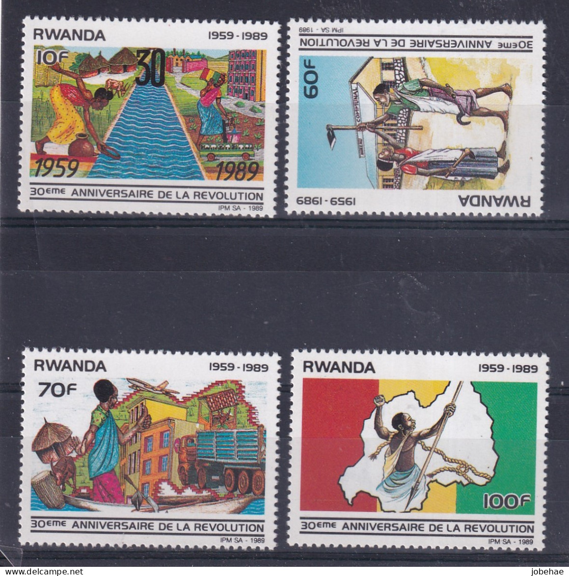 Rep Rwanda YT** 1360-1363 - Neufs