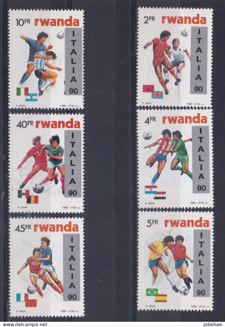 Rep Rwanda YT** 1275-1280 - Neufs