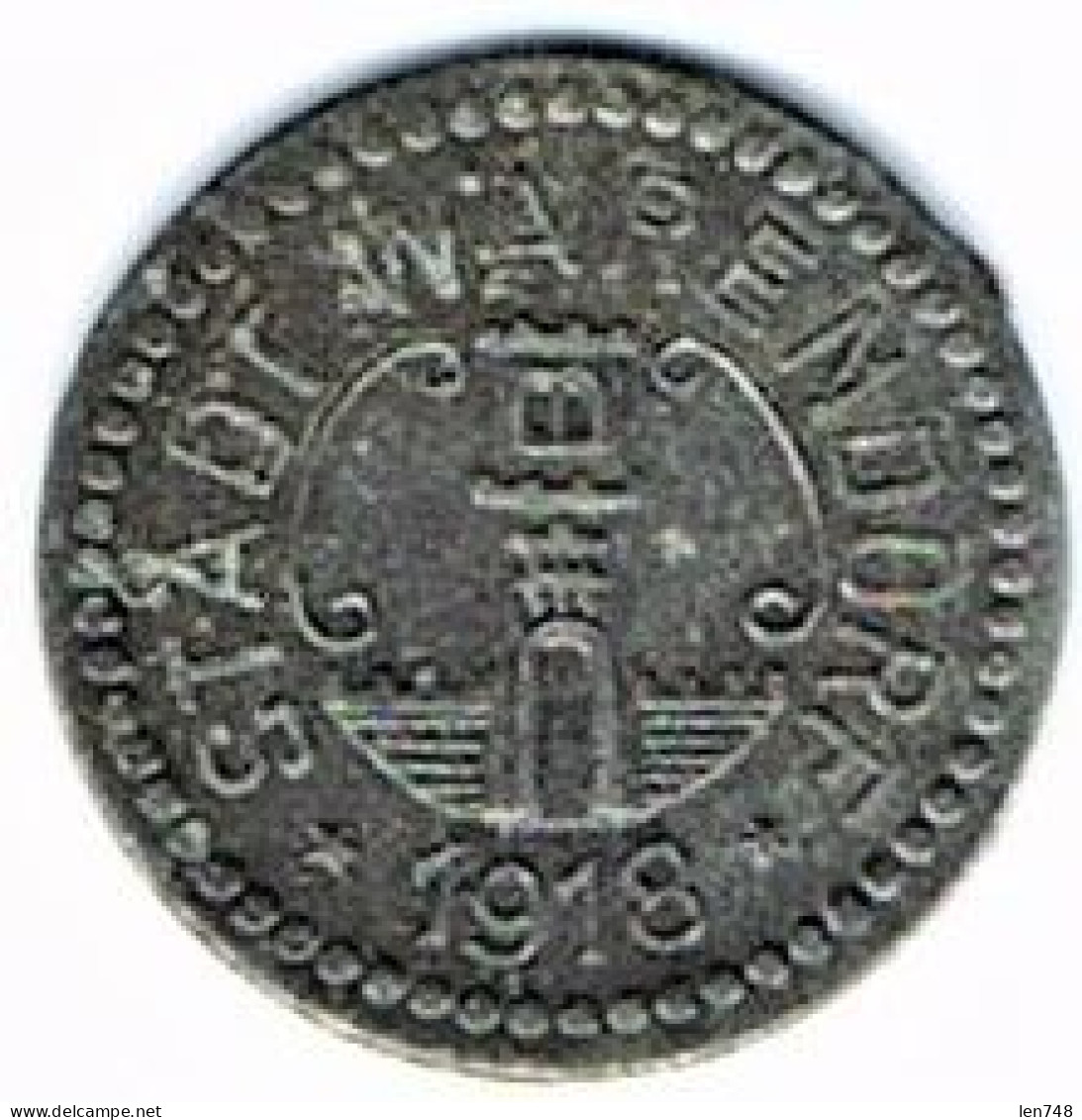 Nécessité Allemagne : 5 Pfennig 1918 Warendorf - Monétaires/De Nécessité