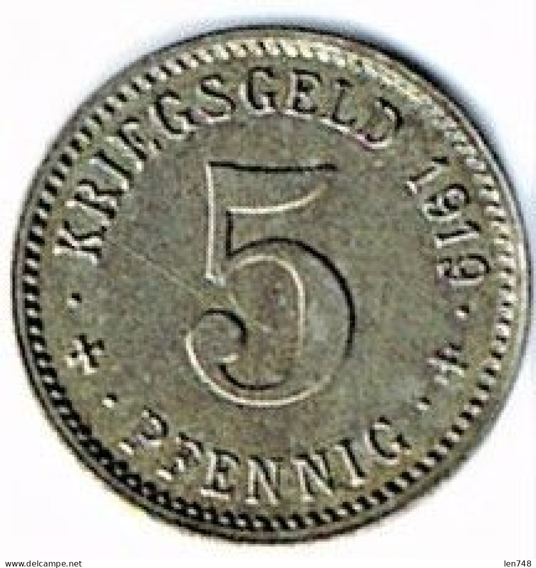 Nécessité Allemagne : 5 Pfennig 1919 Wattenscheid - Monétaires/De Nécessité