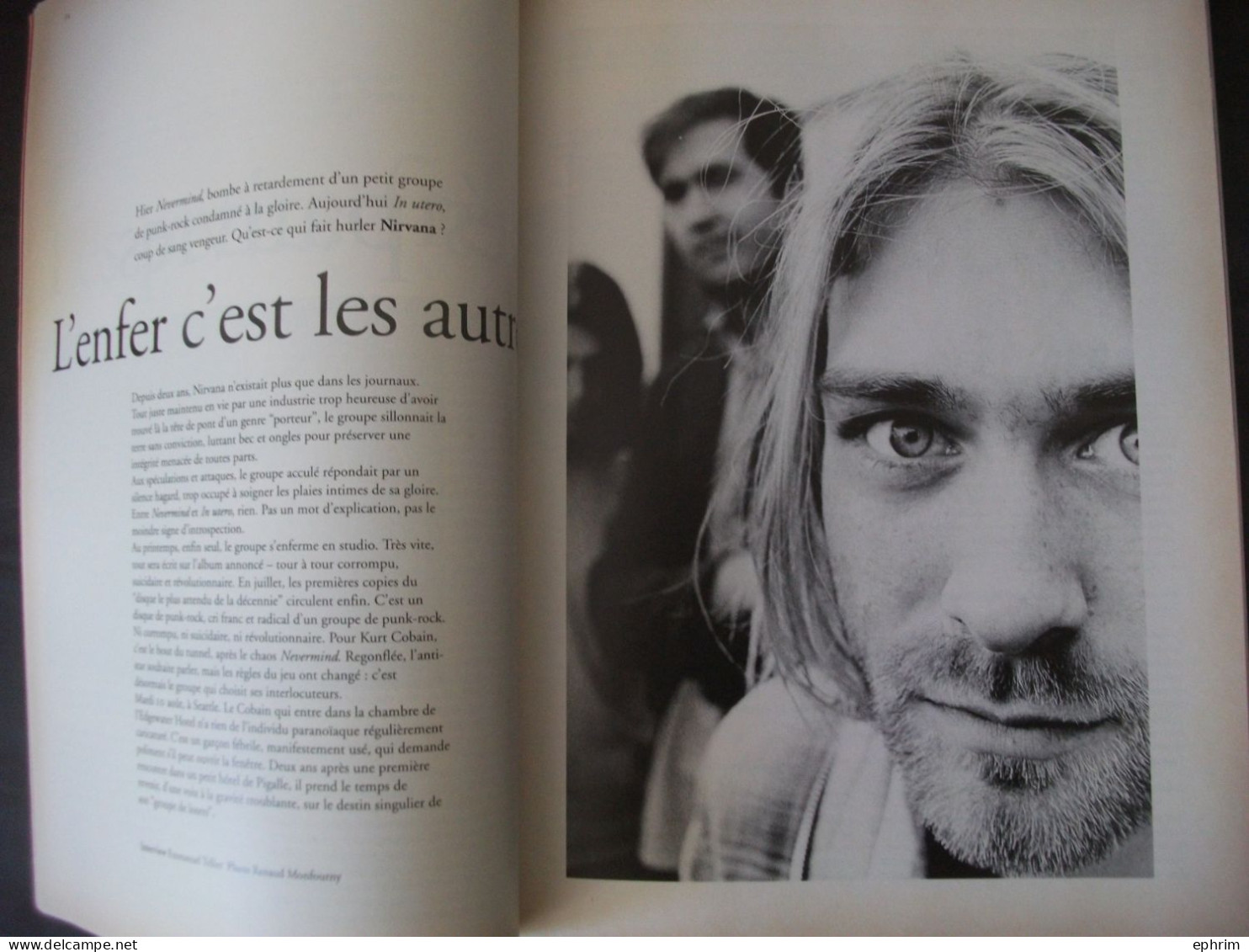 Les Inrockuptibles 49 Nirvana Jean-Luc Godard Iggy Pop The Breeders Pet Shop Boys Divine Comedy Léo Ferré Magazine 1993 - Música