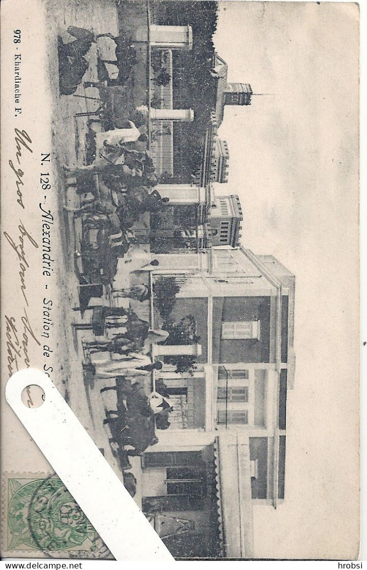 Turquie - Turquie, Alexandrie, station de Schutz, tres animée