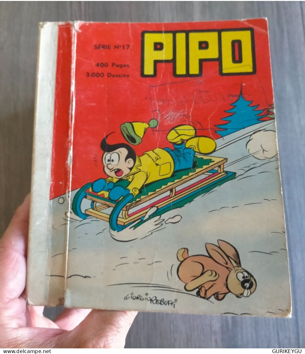 ALBUM PIPO N° 17 Avec N°  157.158.159.160.161.163. Dedans  EO De 1959 - Tintin