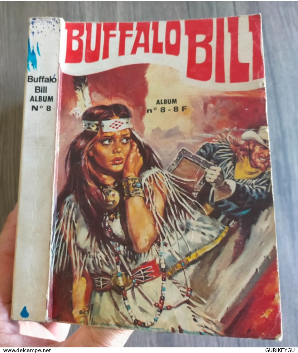 ALBUM Reliure BUFFALO BILL  N° 8 Avec N°  22.23.24. Dedans  EO De 1979 Jeunesse Et Vacance BIEN ++ - Tintin