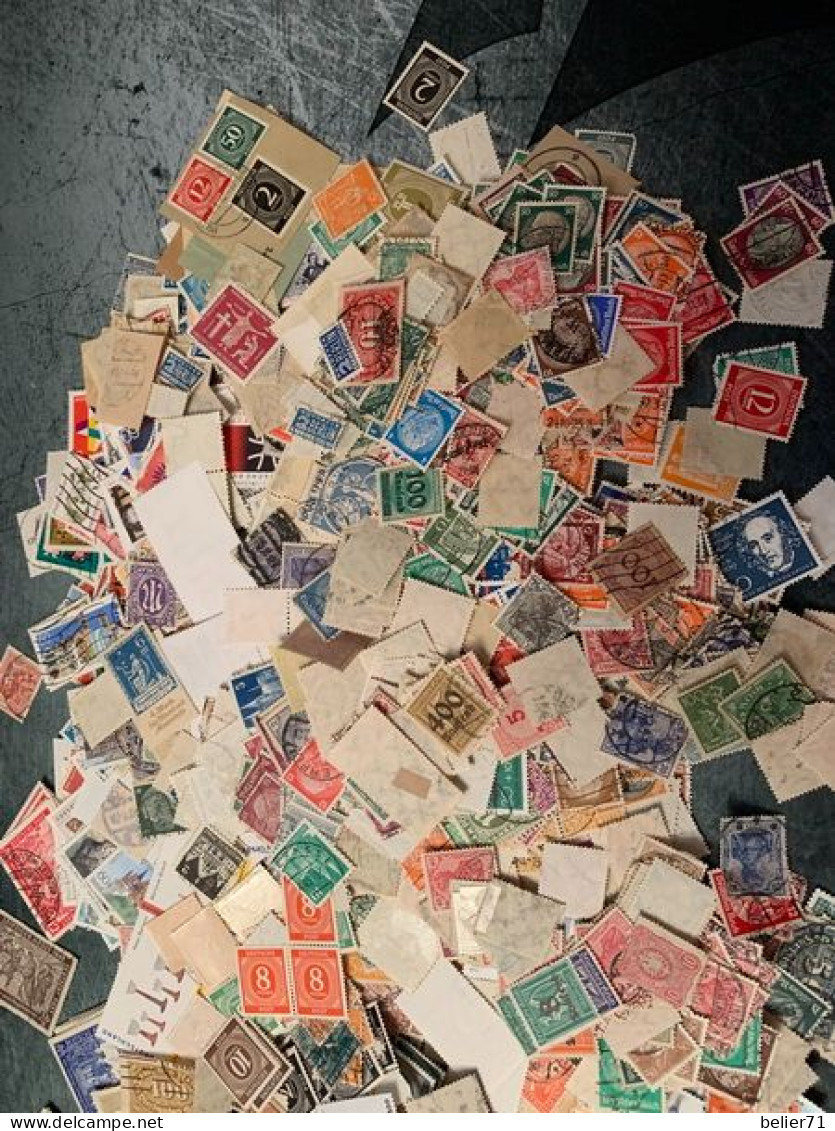 Vrac De Timbres D'Allemagne, Divers Lands, états, Bureaux, ... De Tous états - Vrac (min 1000 Timbres)