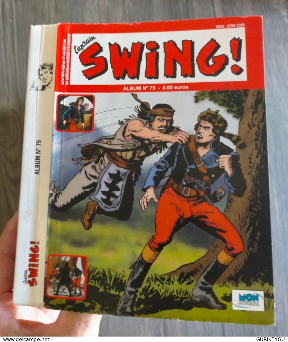 ALBUM Reliure Cap'tain Capitain SWING N° 75 Avec N° 225.226.227. De 2013 AKIM Mon Journal - Tintin