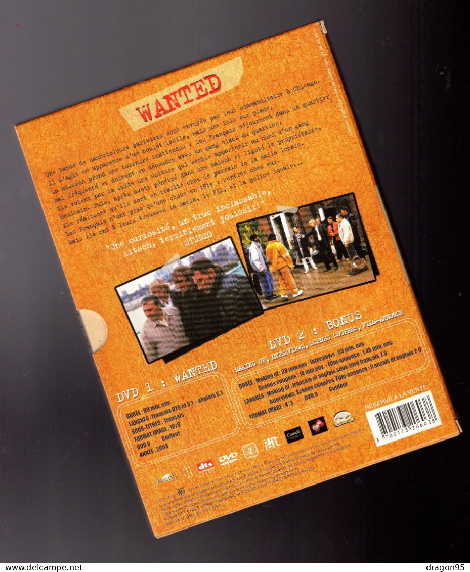 Wanted De Brad MIRMAN Avec Johnny HALLYDAY, Gérard DEPARDIEU, Harvey KEITEL...  - édition Double DVD - 2002 - Policiers